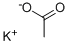 Estrutura do acetato do potássio