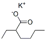 Estrutura do ethylhexanoate do potássio 2